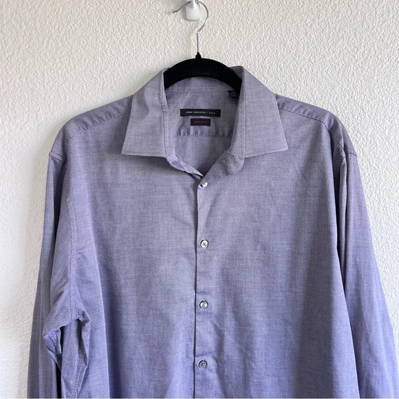 John Varvatos Men’s Long Sleeve Button Down Shirt - Picture 3 of 12
